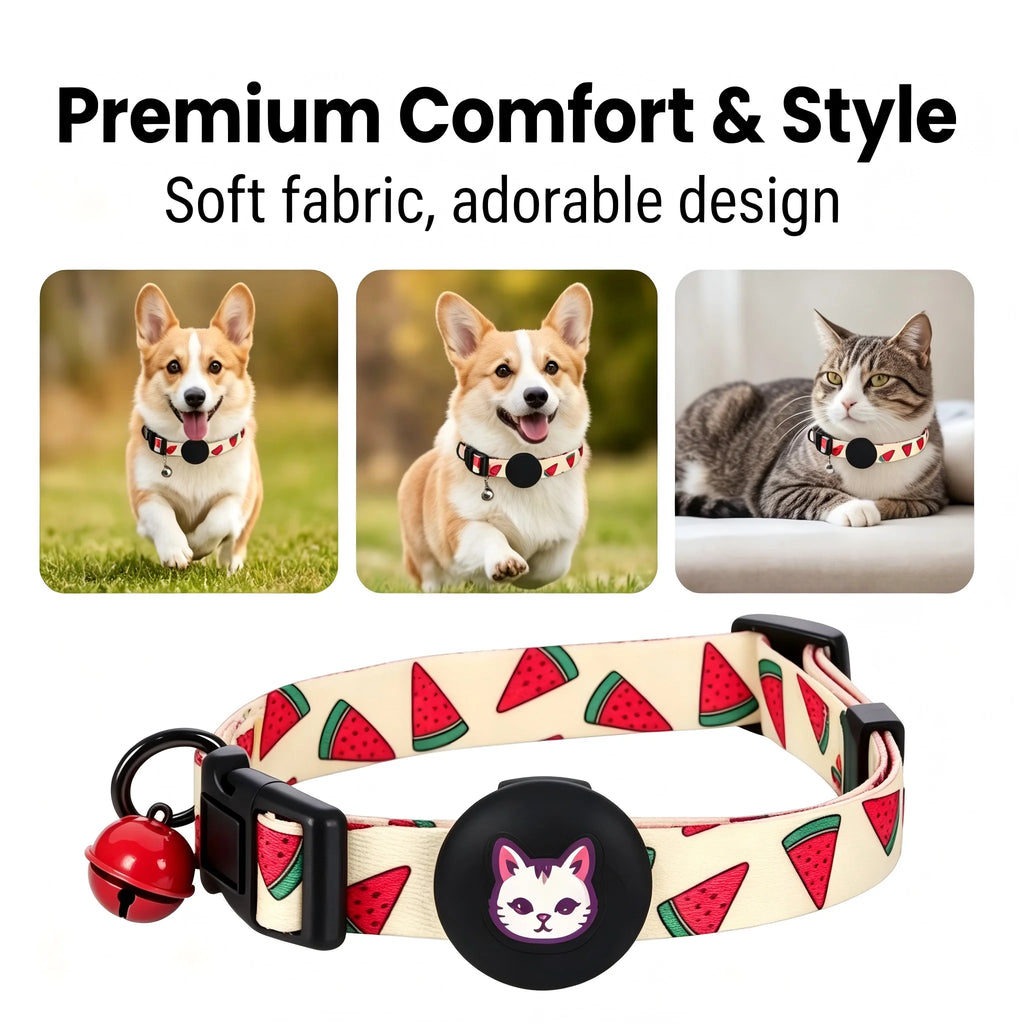 Smart GPS Tracker for pet collar to use dog and Cat GPS Tracker Real-time Positioning Alarm pet Tracker collar(Android & iOS)