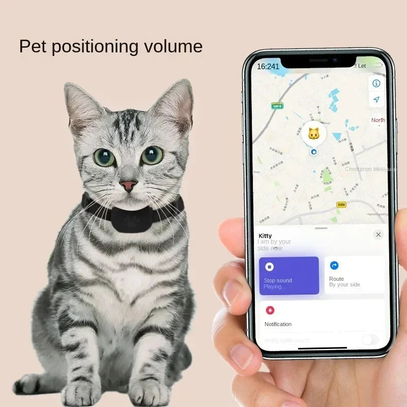 PawTrack Mini GPS Tracker for Dogs & Cats — Waterproof & Lightweight
