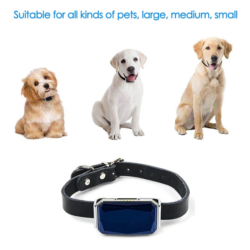 Pet GPS Tracker Location Adjustable Collar Anti-Lost Smart Real-Time Call Remote Control GPS Locator for Dogs Cats Sheep