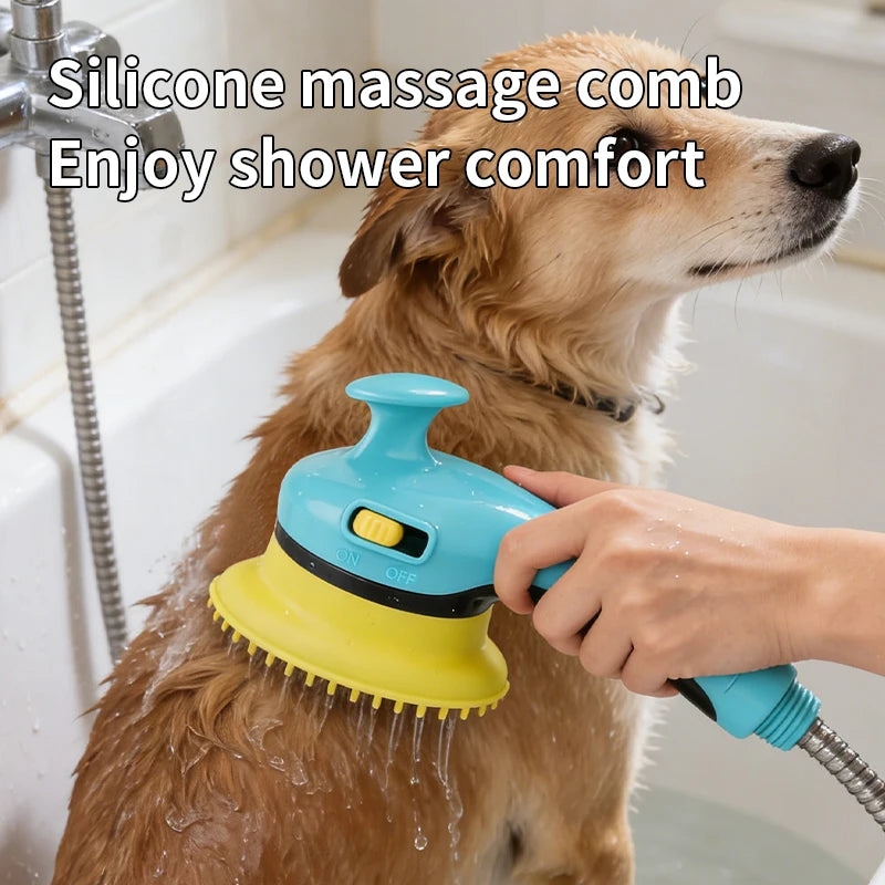 Pet showerhead cat and dog showerhead one key switch showerhead dog washing supplies brushes massage tools pet supplies