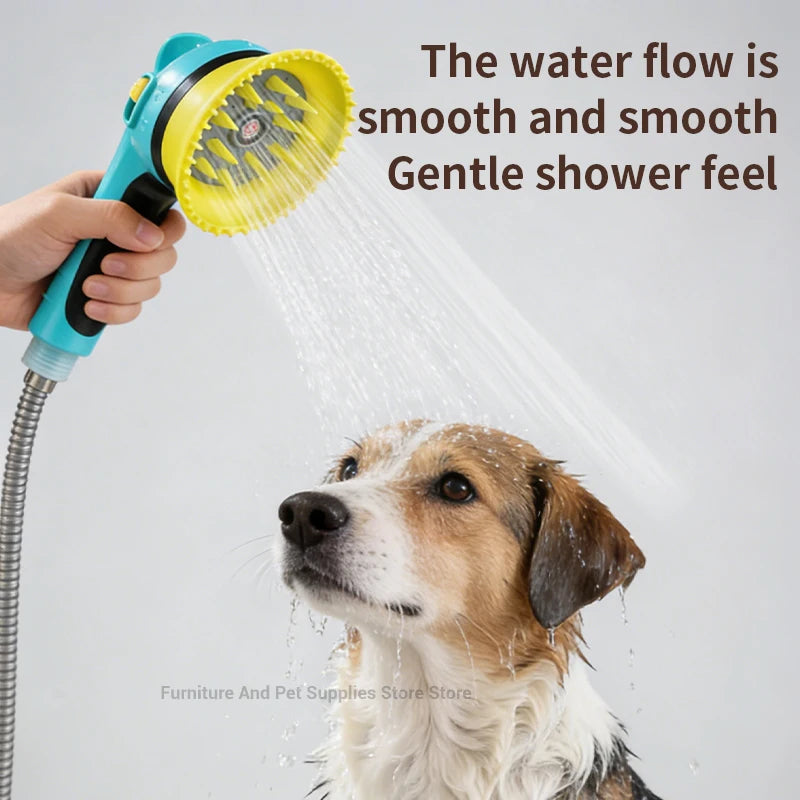 Pet showerhead cat and dog showerhead one key switch showerhead dog washing supplies brushes massage tools pet supplies