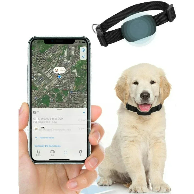 PawTrack Mini GPS Tracker for Dogs & Cats — Waterproof & Lightweight